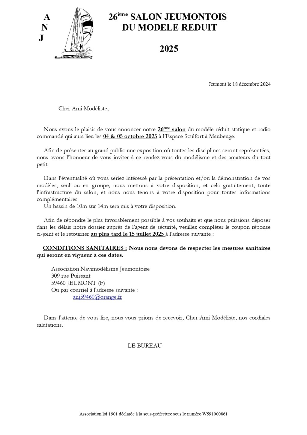 affiche JEUMONT 2025